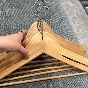 Set of Wooden Hangers